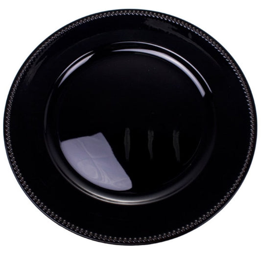 Charger Plate Black
