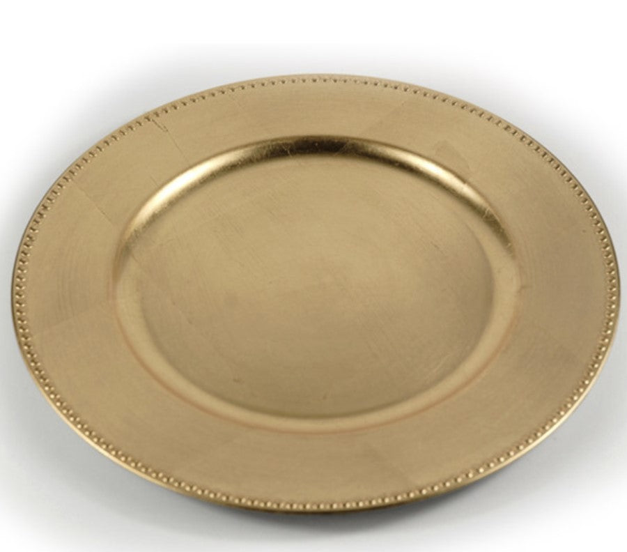 Charger Plate Gold