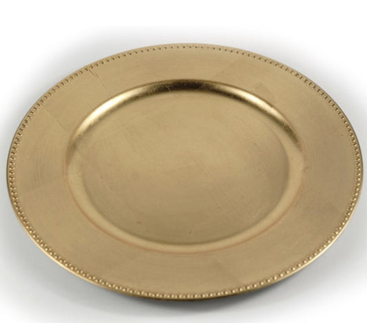 Charger Plate Gold