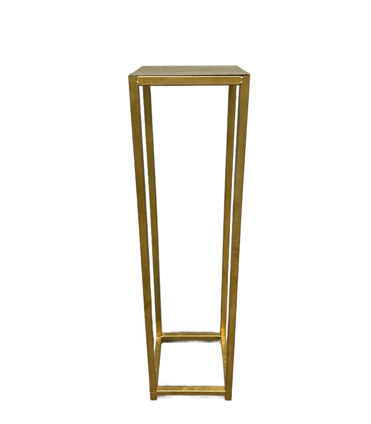 Large Gold Hollow Rectangle Stand – Ottawa Wedding & Event Rentals